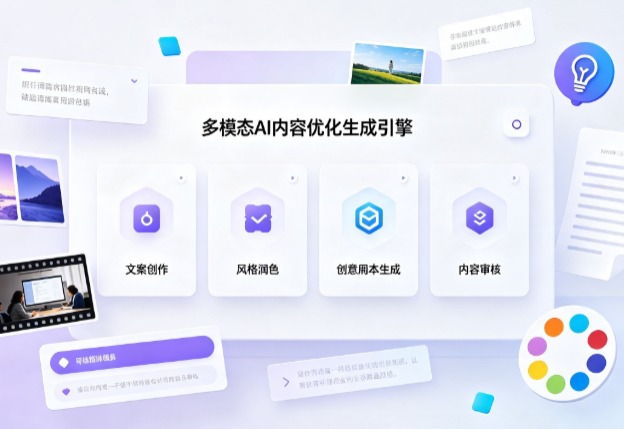 梨树区AI智能内容优化创新 多模态生成技术丰富数字内容创作生态